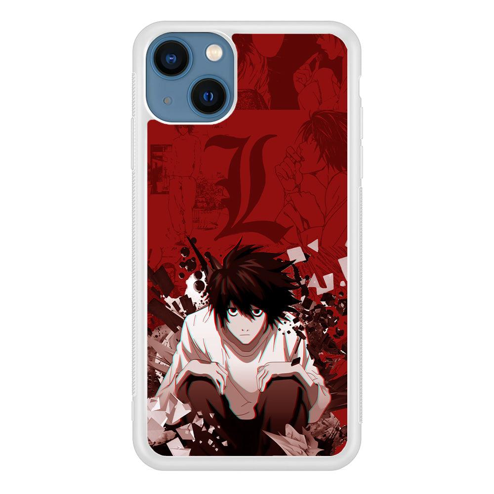 Death Note Stare of L iPhone 13 Case-Oxvistore