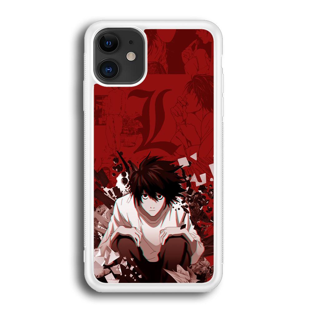 Death Note Stare of L iPhone 12 Case-Oxvistore