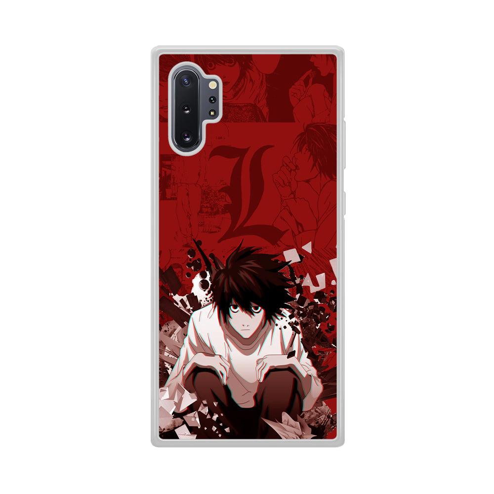 Death Note Stare of L Samsung Galaxy Note 10 Plus Case-Oxvistore