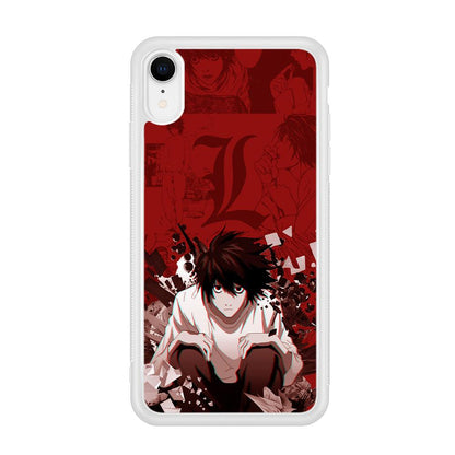 Death Note Stare of L iPhone XR Case-Oxvistore