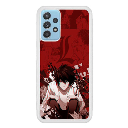 Death Note Stare of L Samsung Galaxy A52 Case-Oxvistore