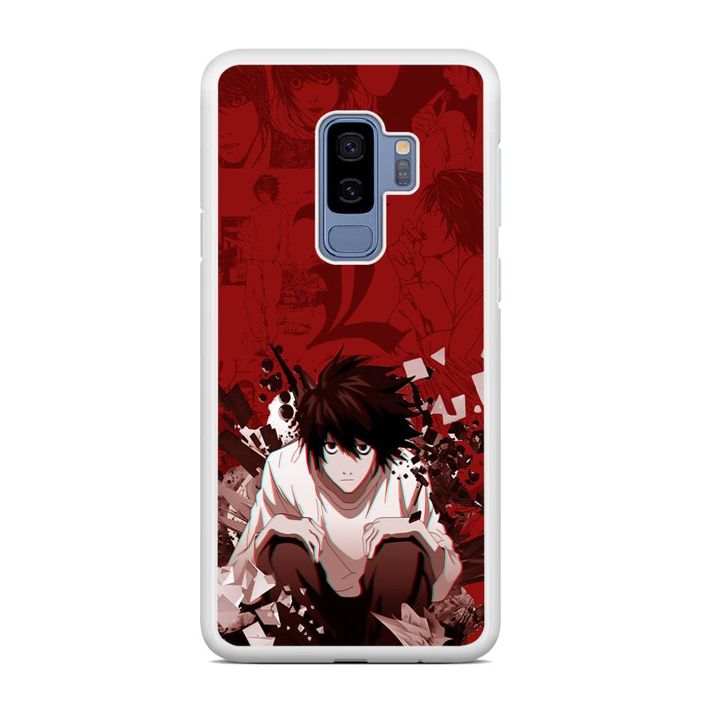 Death Note Stare of L Samsung Galaxy S9 Plus Case-Oxvistore