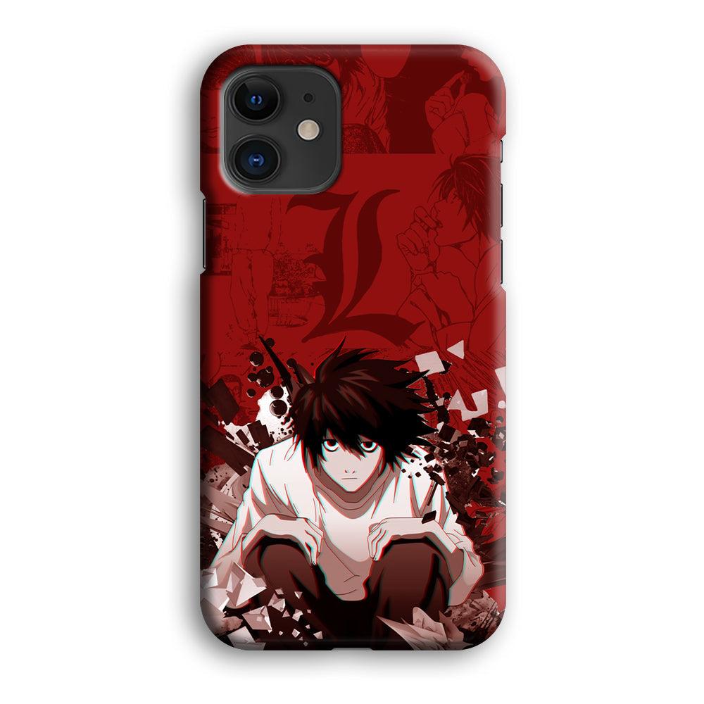 Death Note Stare of L iPhone 12 Case-Oxvistore