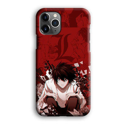 Death Note Stare of L iPhone 12 Pro Case-Oxvistore