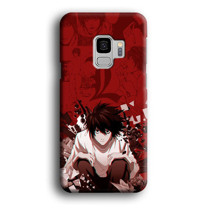 Death Note Stare of L Samsung Galaxy S9 Case-Oxvistore