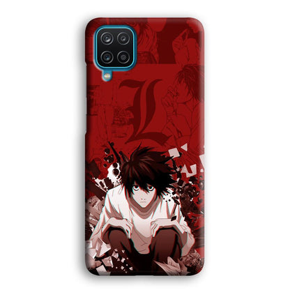 Death Note Stare of L Samsung Galaxy A12 Case-Oxvistore