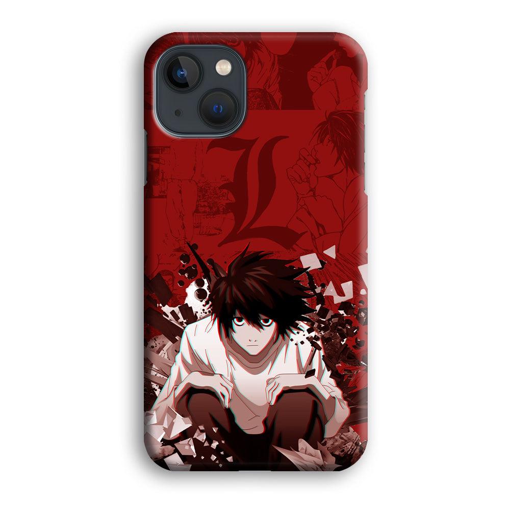 Death Note Stare of L iPhone 13 Case-Oxvistore