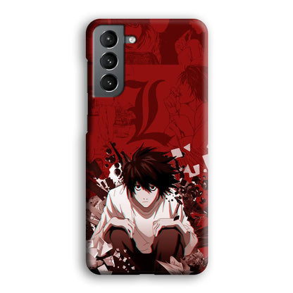 Death Note Stare of L Samsung Galaxy S21 Case-Oxvistore