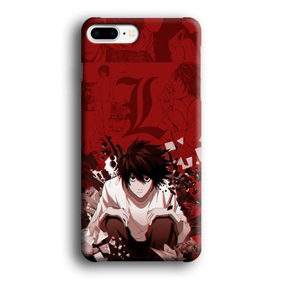 Death Note Stare of L iPhone 8 Plus Case-Oxvistore