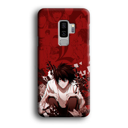 Death Note Stare of L Samsung Galaxy S9 Plus Case-Oxvistore