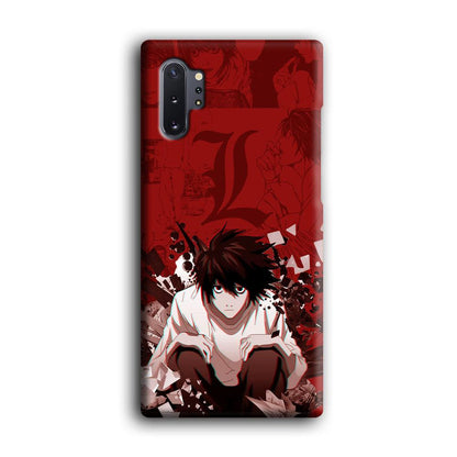 Death Note Stare of L Samsung Galaxy Note 10 Plus Case-Oxvistore