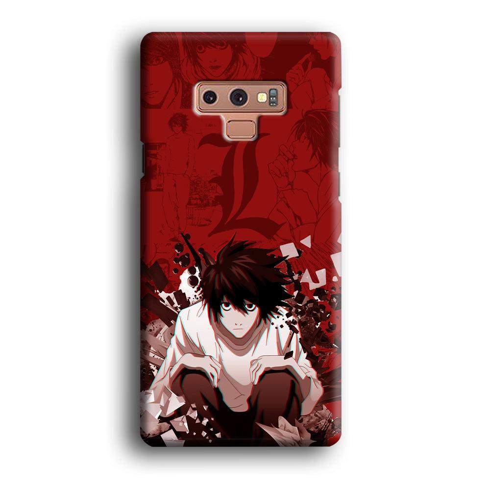 Death Note Stare of L Samsung Galaxy Note 9 Case-Oxvistore