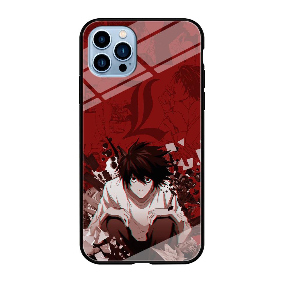 Death Note Stare of L iPhone 12 Pro Case-Oxvistore