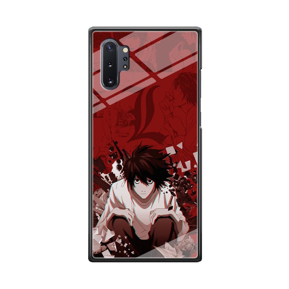 Death Note Stare of L Samsung Galaxy Note 10 Plus Case-Oxvistore