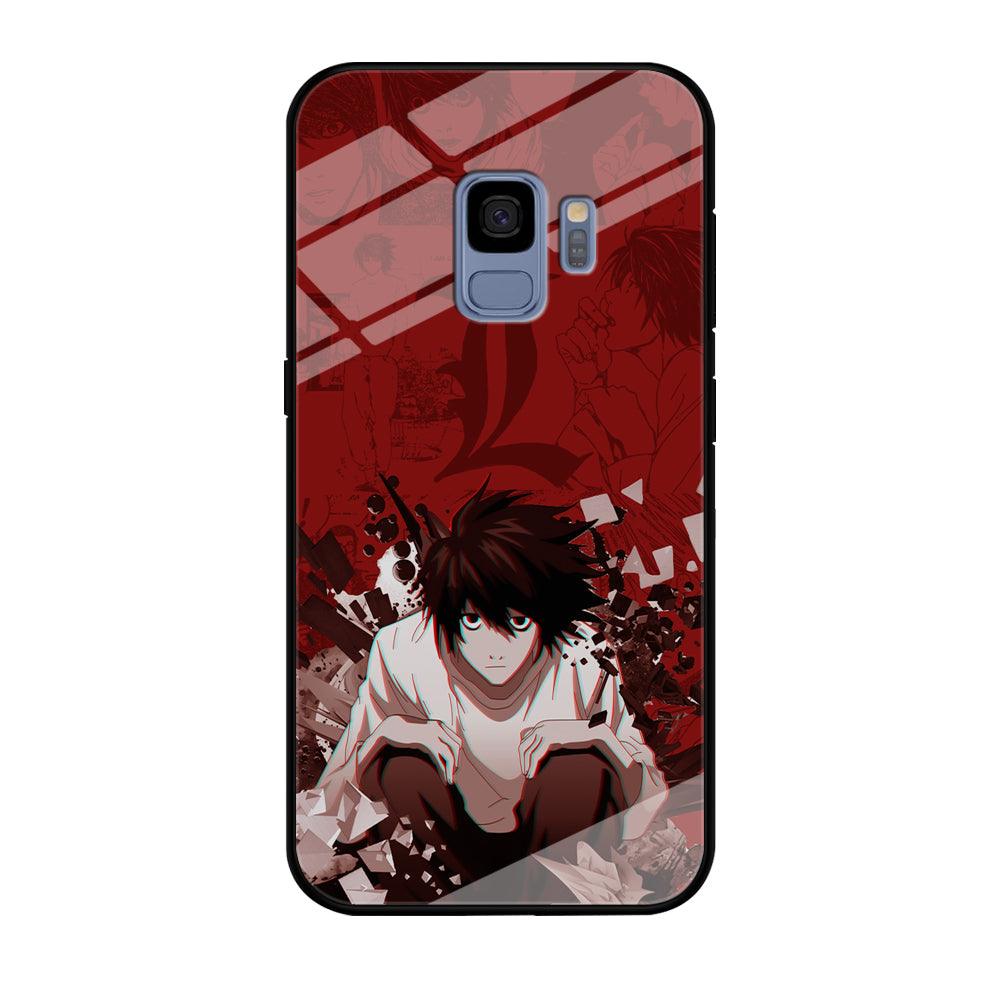 Death Note Stare of L Samsung Galaxy S9 Case-Oxvistore