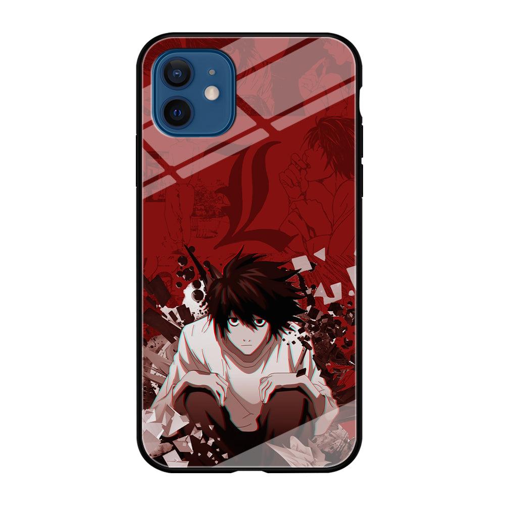 Death Note Stare of L iPhone 12 Case-Oxvistore