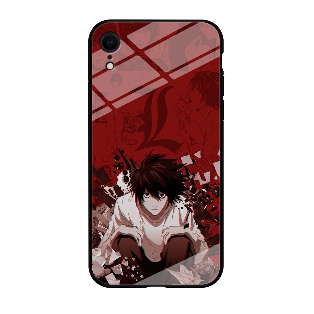 Death Note Stare of L iPhone XR Case-Oxvistore