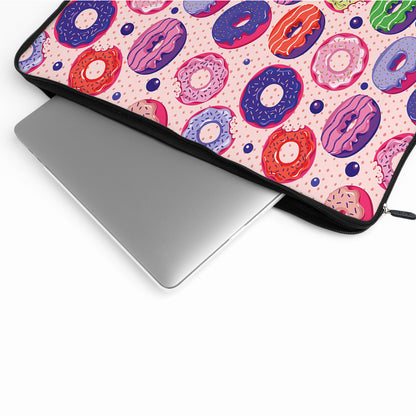 Delicious Donuts Food Laptop Sleeve Protective Cover