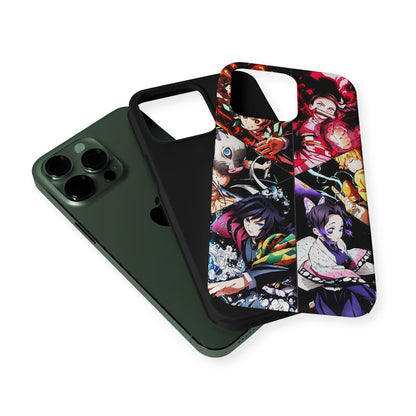 Demon Slayer Anime Characters 2 in 1 Tough Phone Case