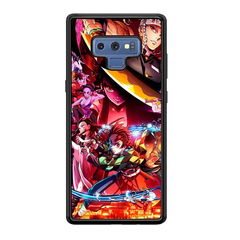 Demon Slayer Blades of Liberty Samsung Galaxy Note 9 Case-Oxvistore