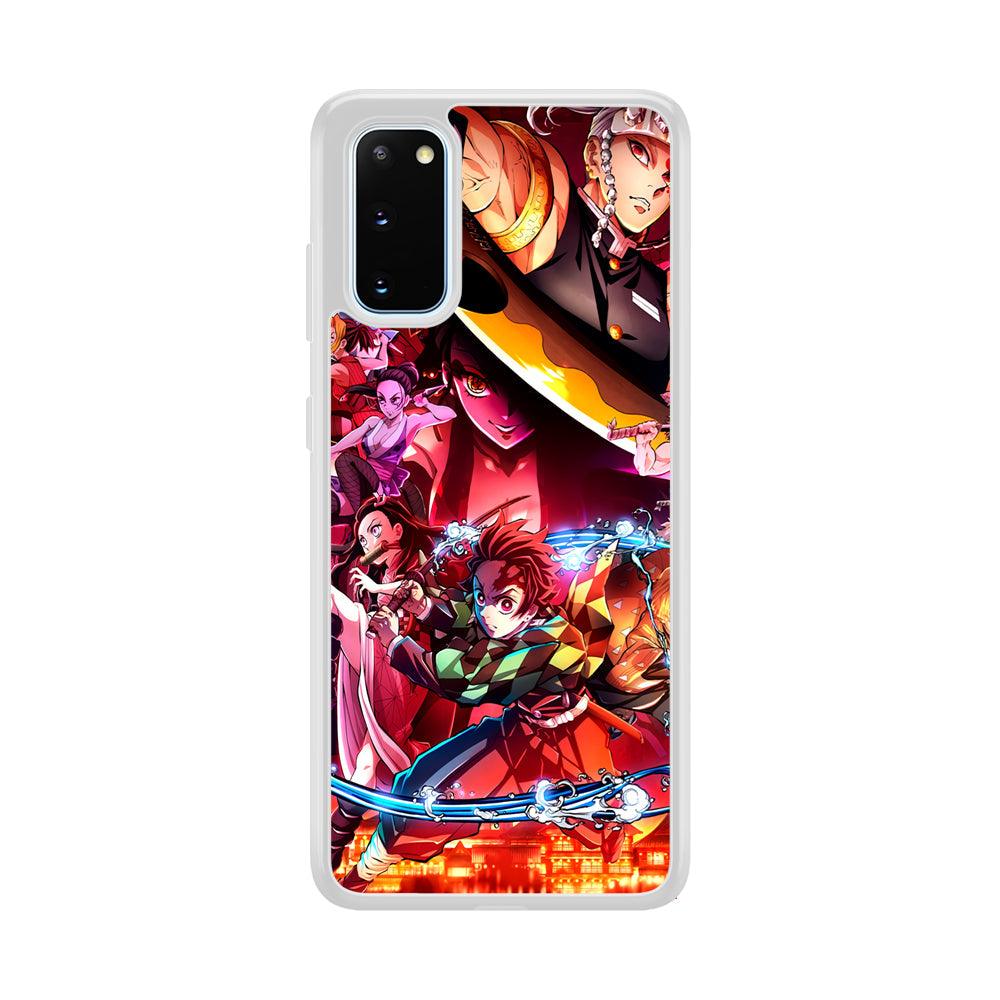 Demon Slayer Blades of Liberty Samsung Galaxy S20 Case-Oxvistore