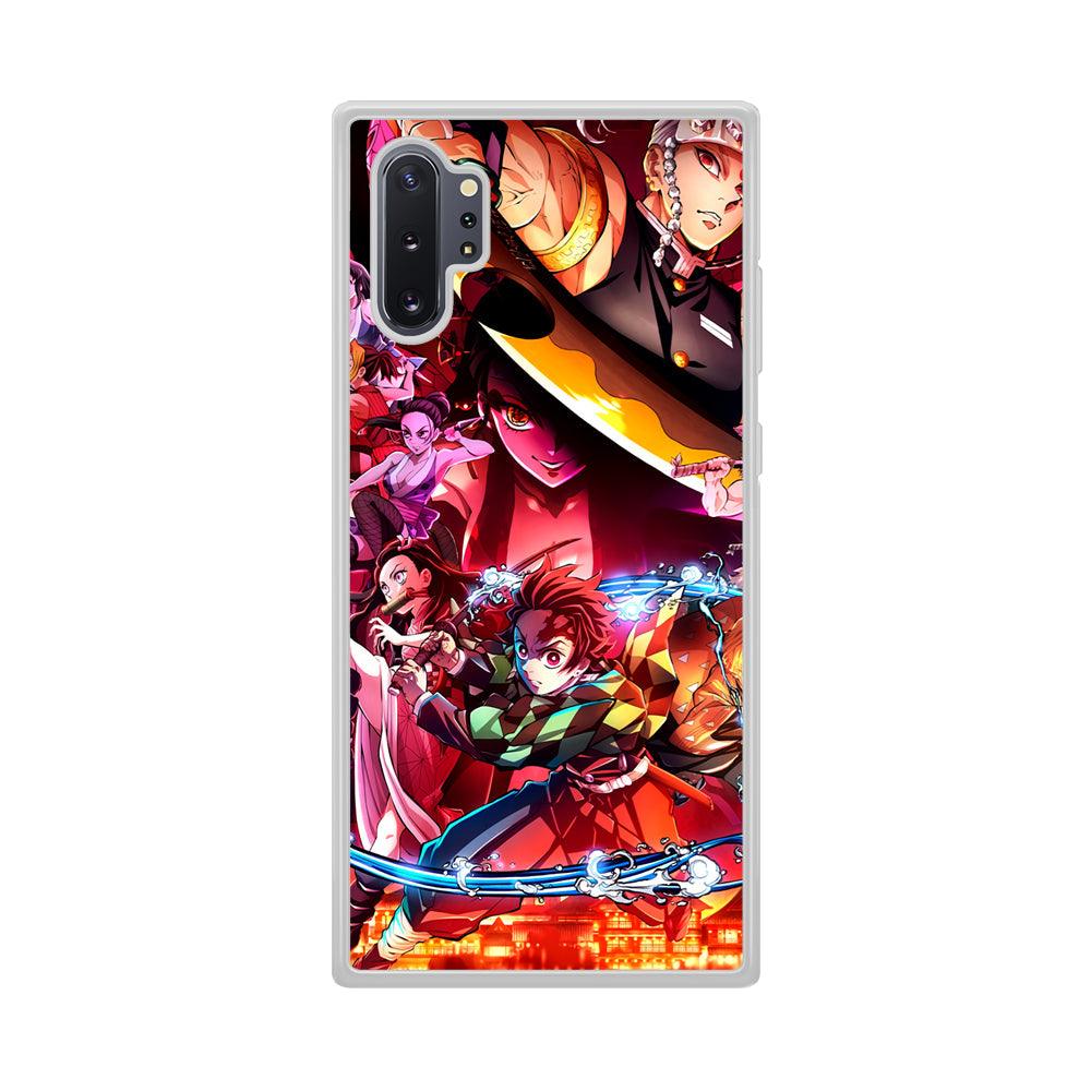 Demon Slayer Blades of Liberty Samsung Galaxy Note 10 Plus Case-Oxvistore