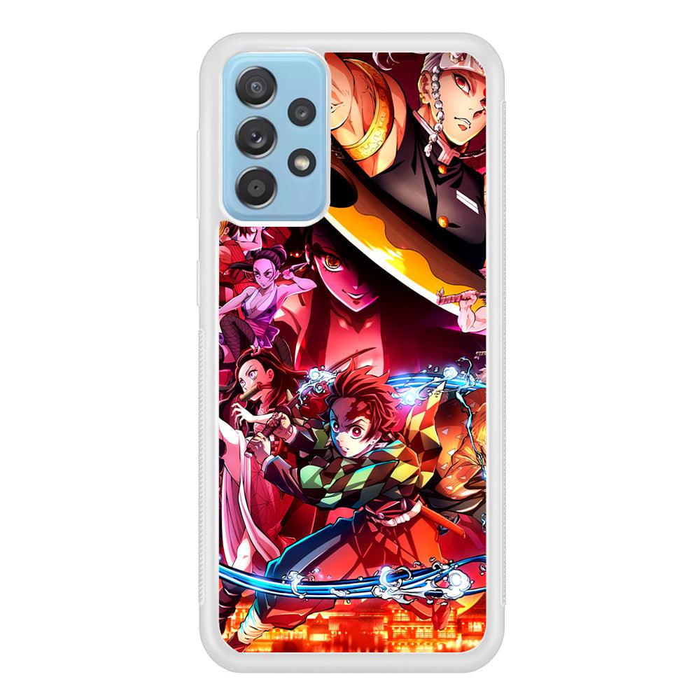 Demon Slayer Blades of Liberty Samsung Galaxy A52 Case-Oxvistore