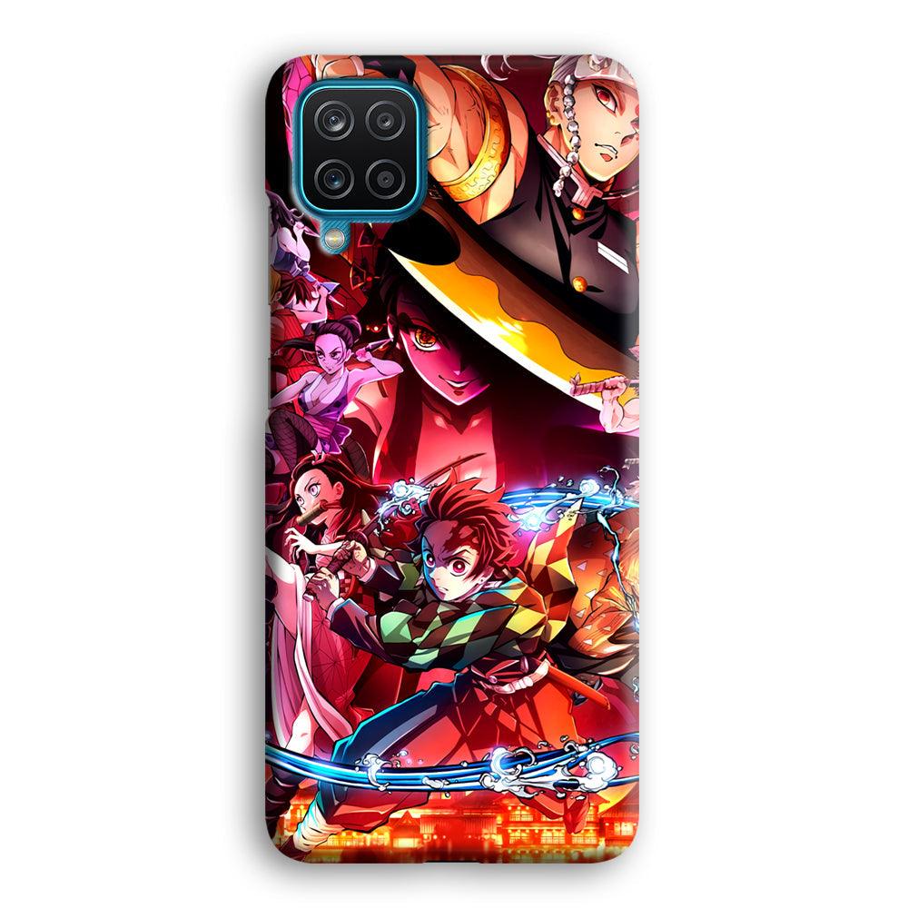 Demon Slayer Blades of Liberty Samsung Galaxy A12 Case-Oxvistore