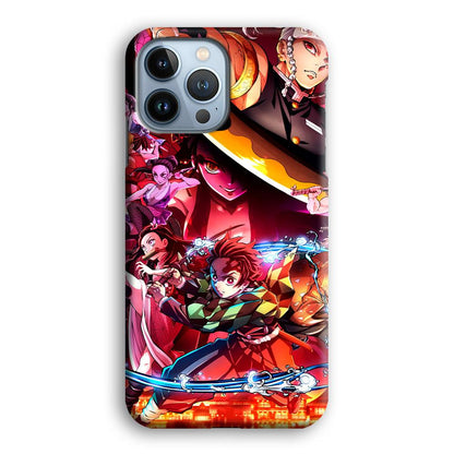 Demon Slayer Blades of Liberty iPhone 13 Pro Case-Oxvistore