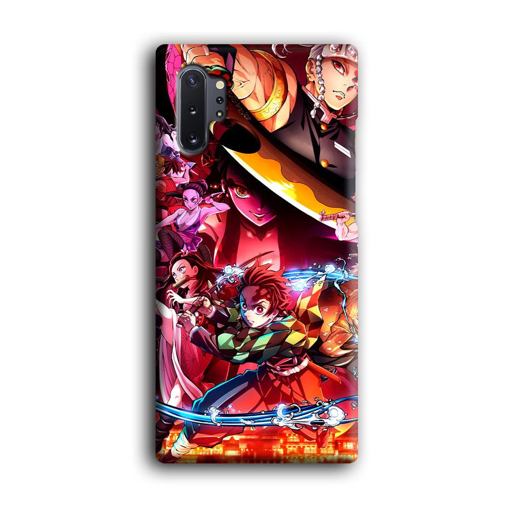 Demon Slayer Blades of Liberty Samsung Galaxy Note 10 Plus Case-Oxvistore