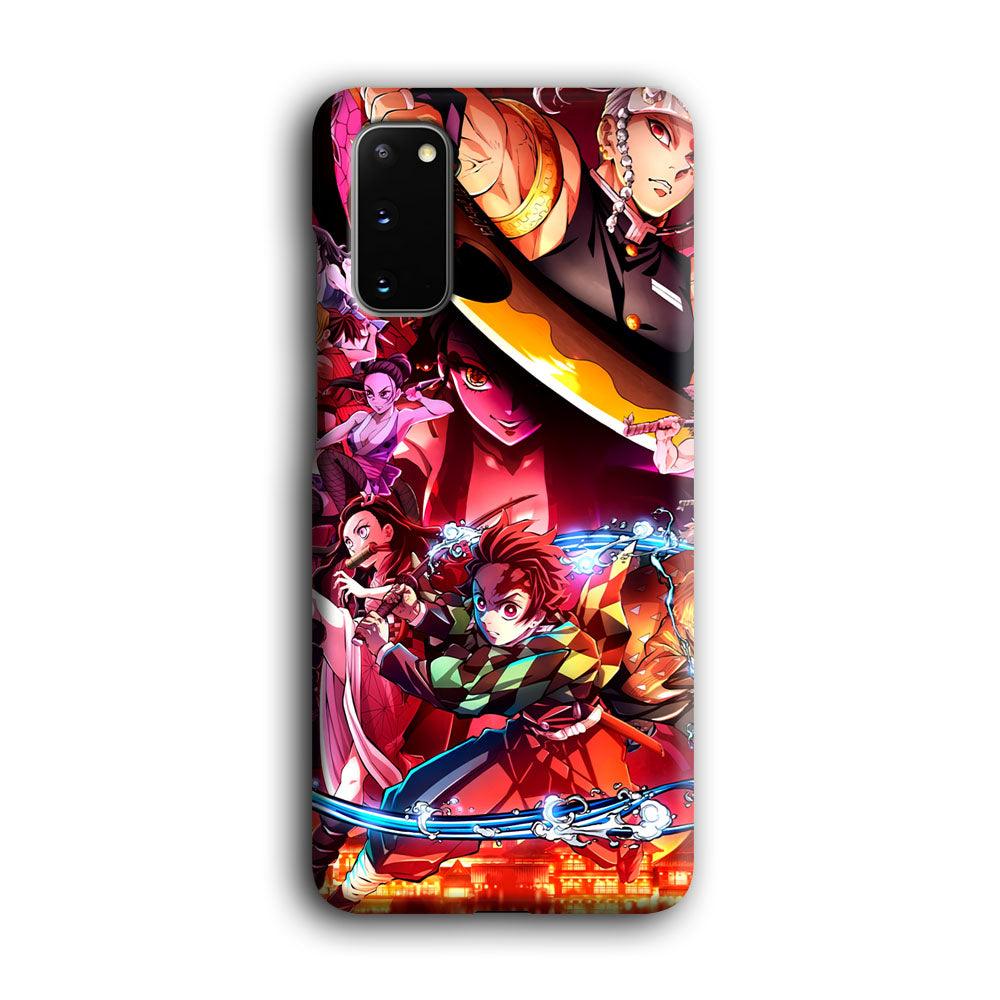 Demon Slayer Blades of Liberty Samsung Galaxy S20 Case-Oxvistore