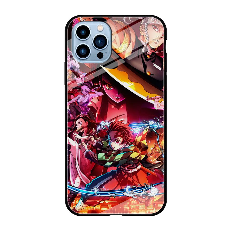 Demon Slayer Blades of Liberty iPhone 12 Pro Case-Oxvistore