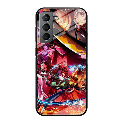 Demon Slayer Blades of Liberty Samsung Galaxy S21 Plus Case-Oxvistore