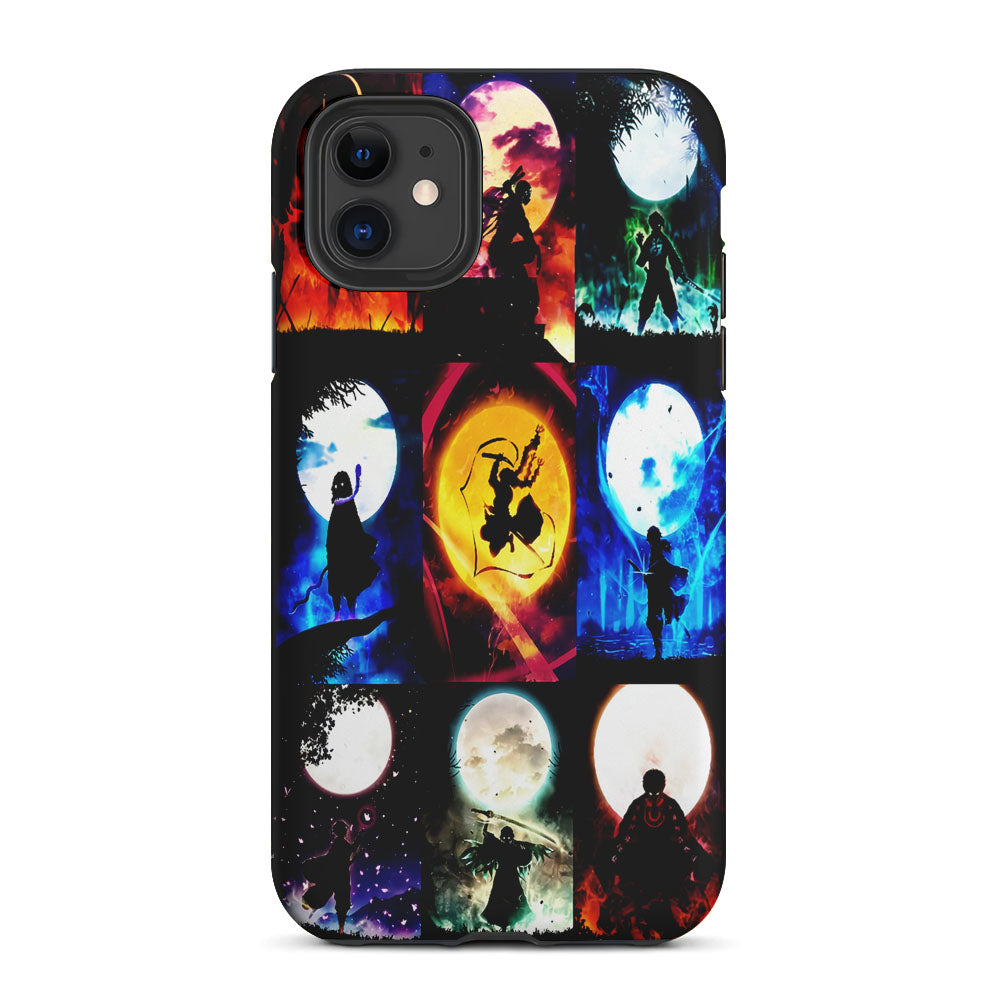 Demon Slayer Character Collage 2 in 1 Tough Phone Case