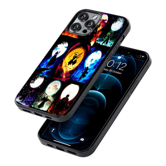 Demon Slayer Character Collage 2D Rubber Phone Case-Oxvistore