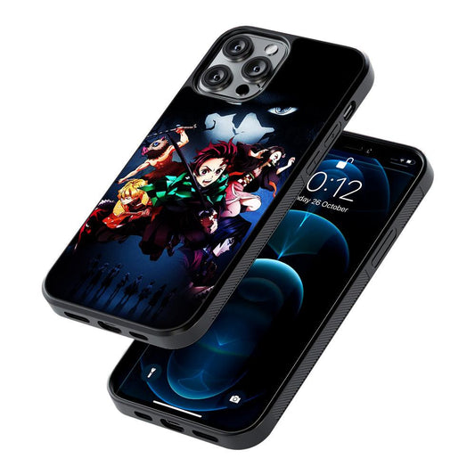 Demon Slayer Epic Adventure 2D Rubber Phone Case-Oxvistore