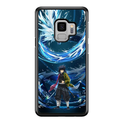 Demon Slayer Giyuu Dragon of Water Samsung Galaxy S9 Case-Oxvistore