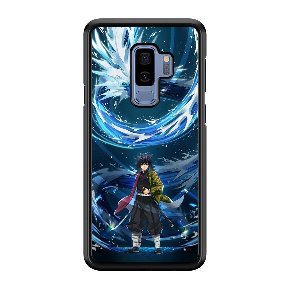 Demon Slayer Giyuu Dragon of Water Samsung Galaxy S9 Plus Case-Oxvistore