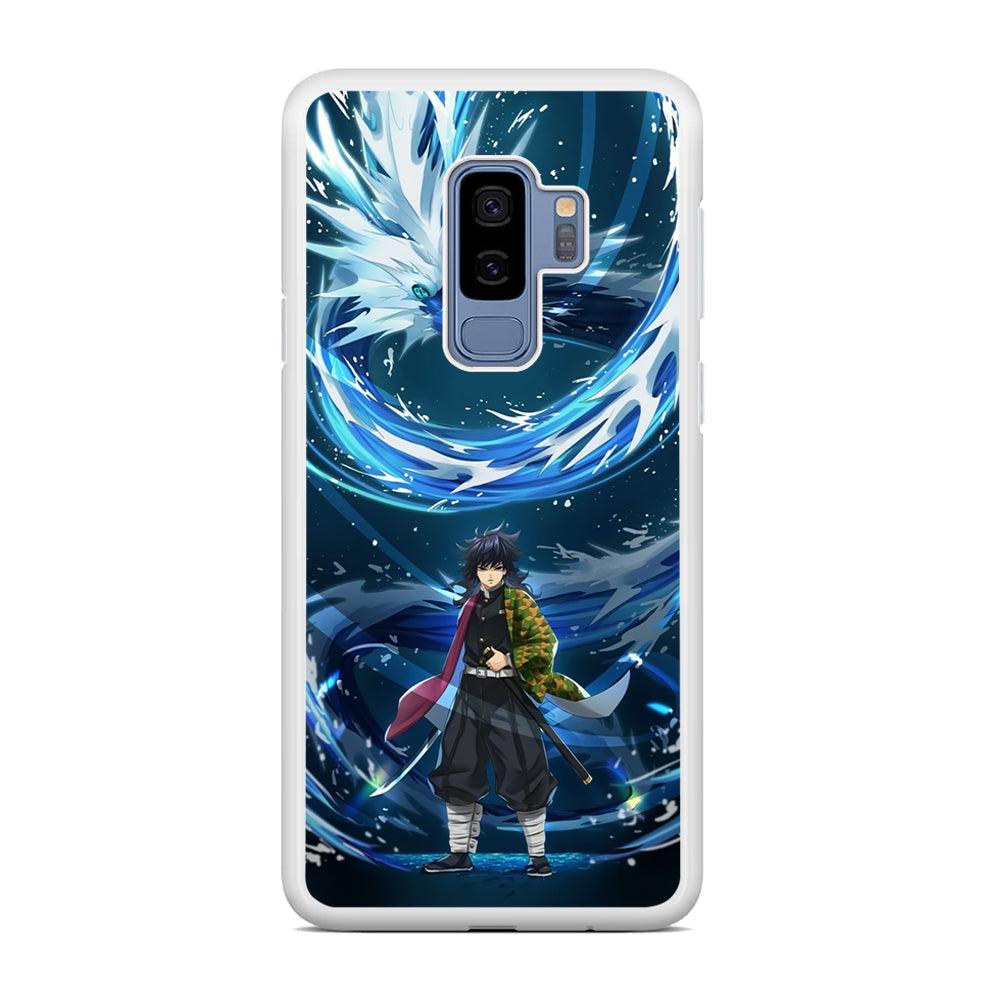 Demon Slayer Giyuu Dragon of Water Samsung Galaxy S9 Plus Case-Oxvistore