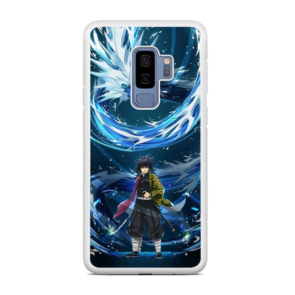 Demon Slayer Giyuu Dragon of Water Samsung Galaxy S9 Plus Case-Oxvistore