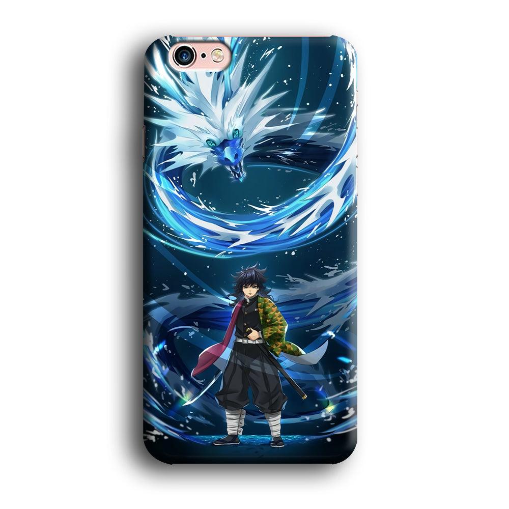 Demon Slayer Giyuu Dragon of Water iPhone 6 | 6s Case-Oxvistore