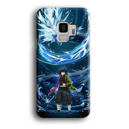 Demon Slayer Giyuu Dragon of Water Samsung Galaxy S9 Case-Oxvistore