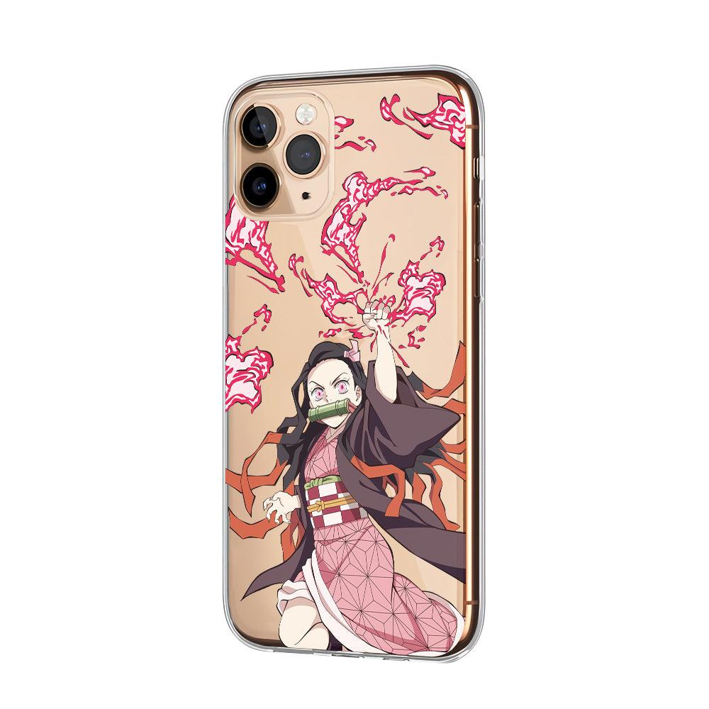 Demon Slayer Nezuko Art Clear Soft Case-Oxvistore