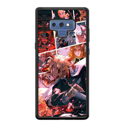 Demon Slayer Spirit of Rengoku Samsung Galaxy Note 9 Case-Oxvistore