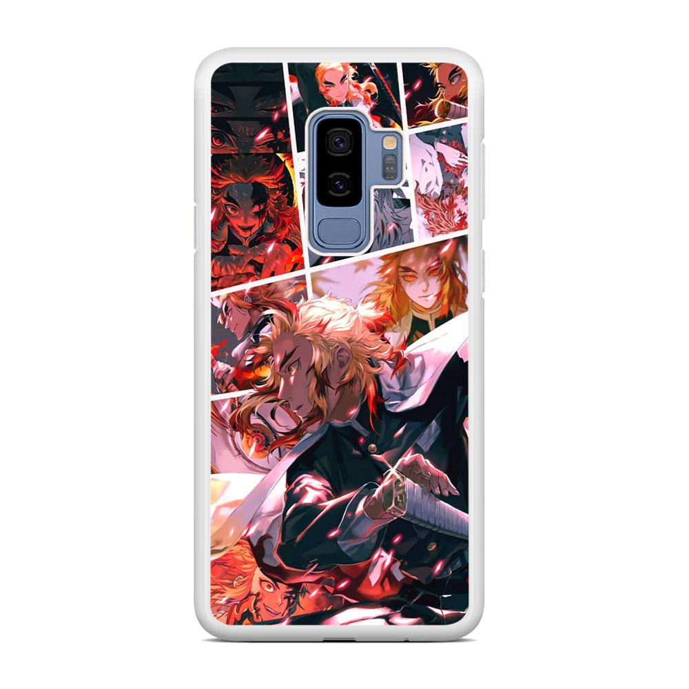 Demon Slayer Spirit of Rengoku Samsung Galaxy S9 Plus Case-Oxvistore