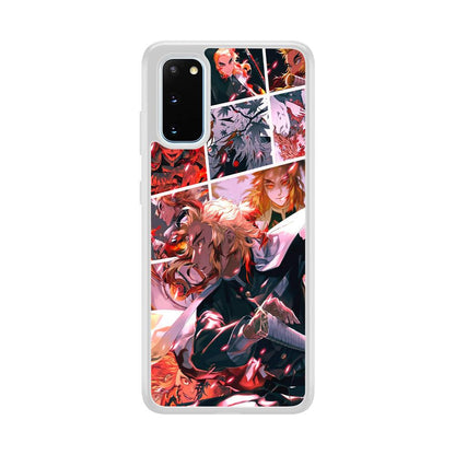 Demon Slayer Spirit of Rengoku Samsung Galaxy S20 Case-Oxvistore