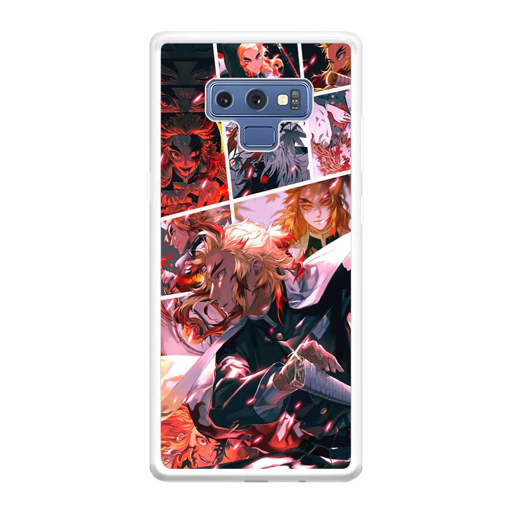 Demon Slayer Spirit of Rengoku Samsung Galaxy Note 9 Case-Oxvistore