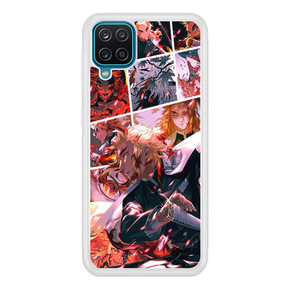 Demon Slayer Spirit of Rengoku Samsung Galaxy A12 Case-Oxvistore