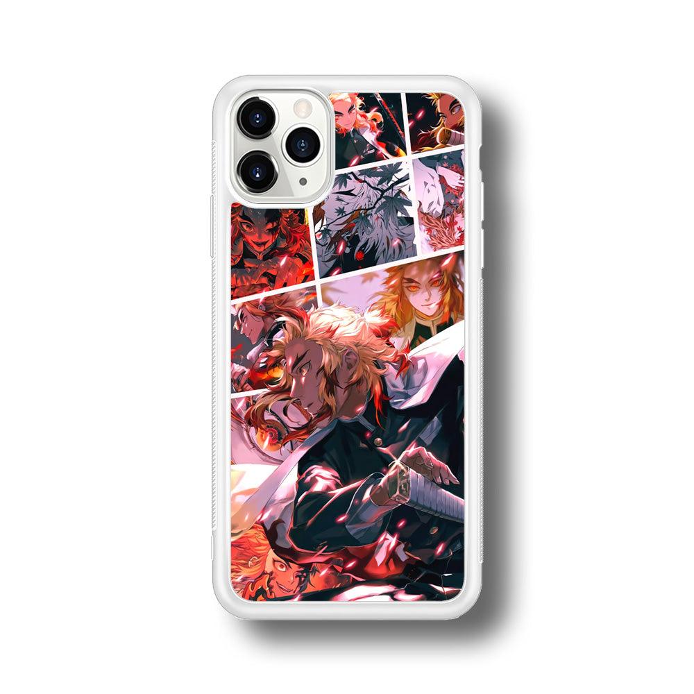 Demon Slayer Spirit of Rengoku iPhone 11 Pro Case-Oxvistore