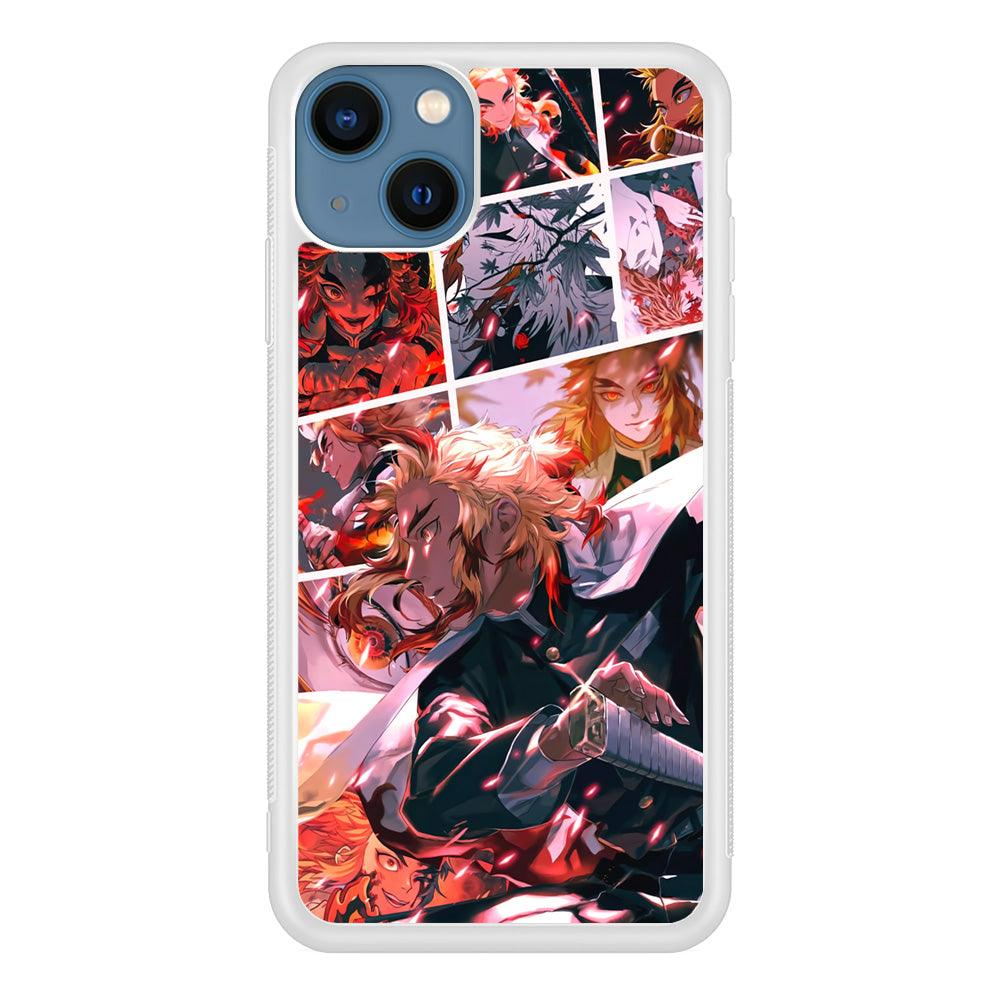 Demon Slayer Spirit of Rengoku iPhone 13 Case-Oxvistore